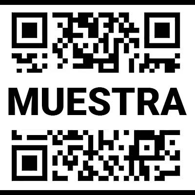 Muestra de Código QR.