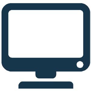 Icon of a computer monitor.